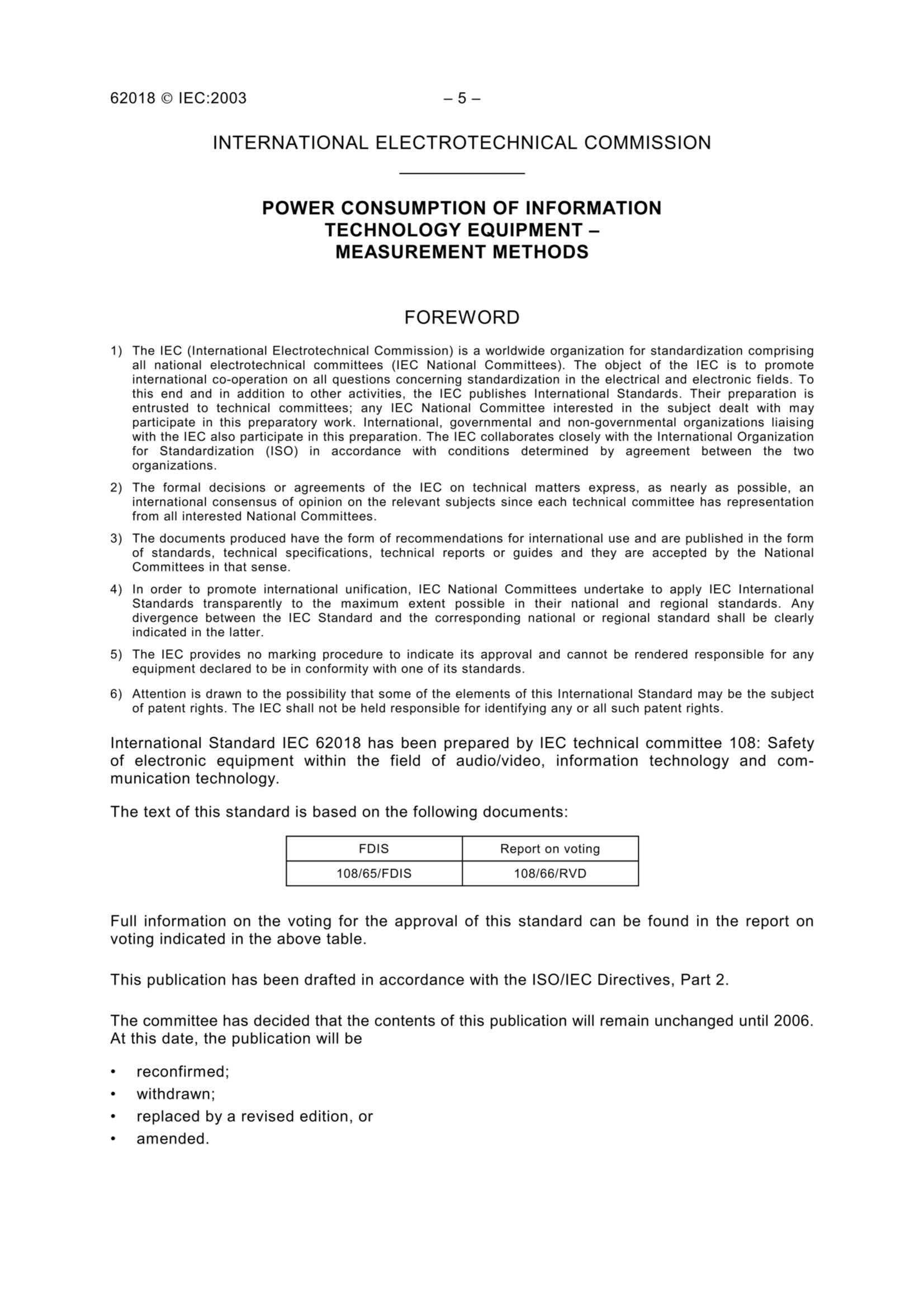 IEC 62018 (2003) (Ed1.0) Power Consumption of Information Technology Equipment – Measurement Methods 信息技术设备功耗 - 测量方法_5.Png