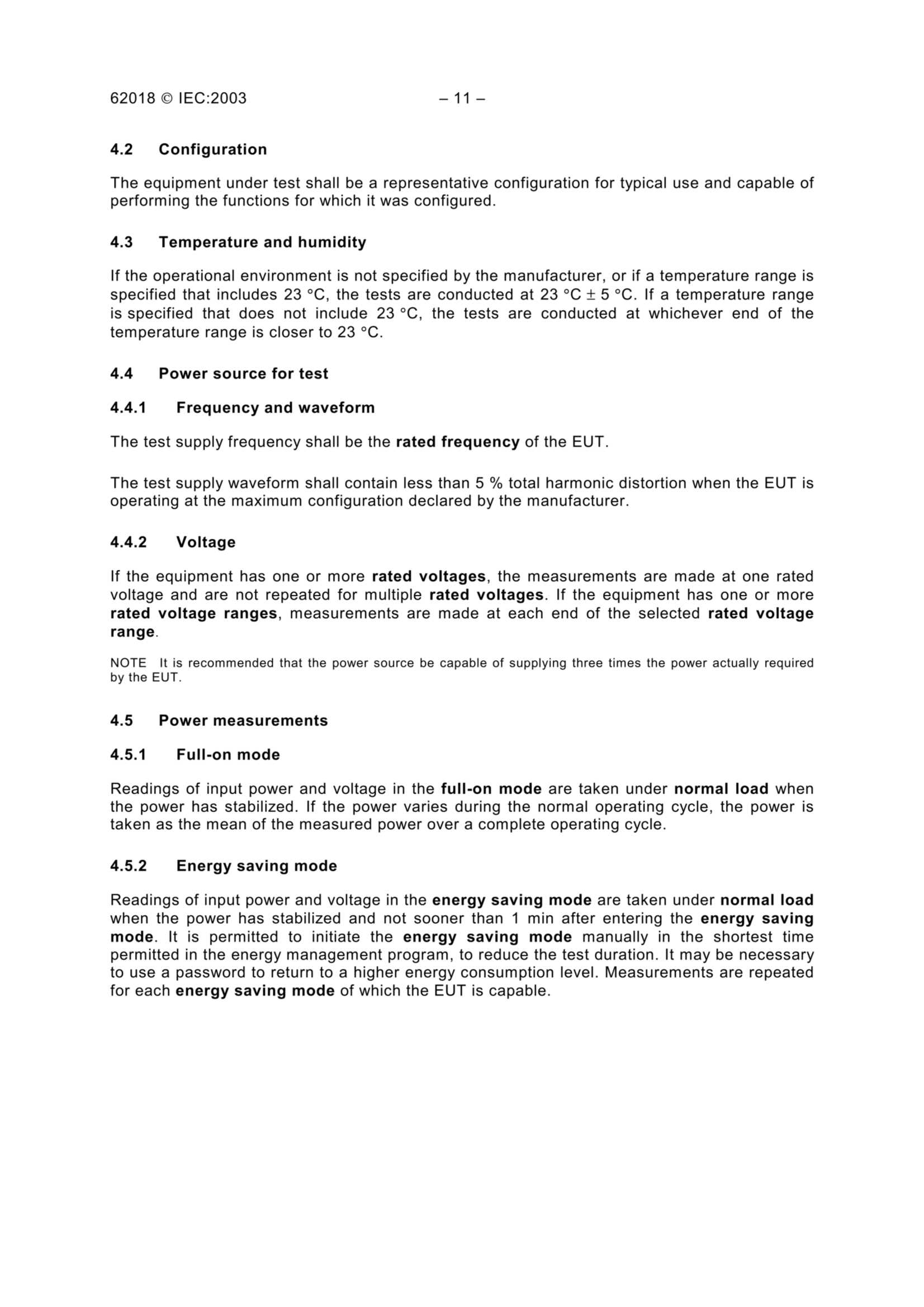 IEC 62018 (2003) (Ed1.0) Power Consumption of Information Technology Equipment – Measurement Methods 信息技术设备功耗 - 测量方法_8.Png