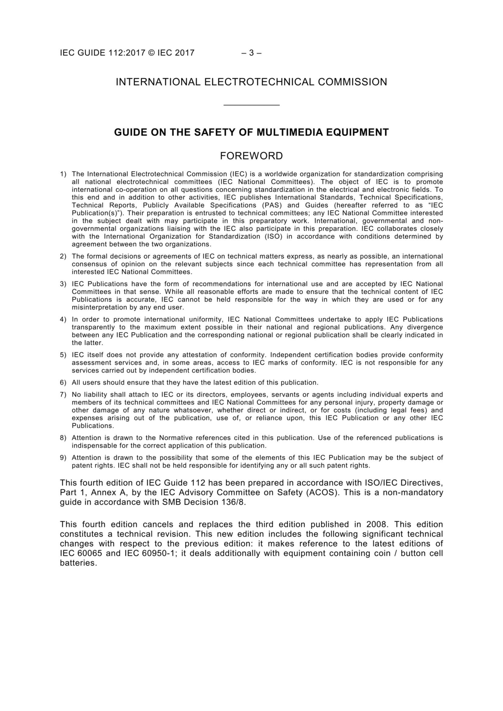 IEC GUIDE 112 (2017) (Ed4.0) Guide on The Safety of Multimedia Equipment 多媒体设备安全指南_5.Png