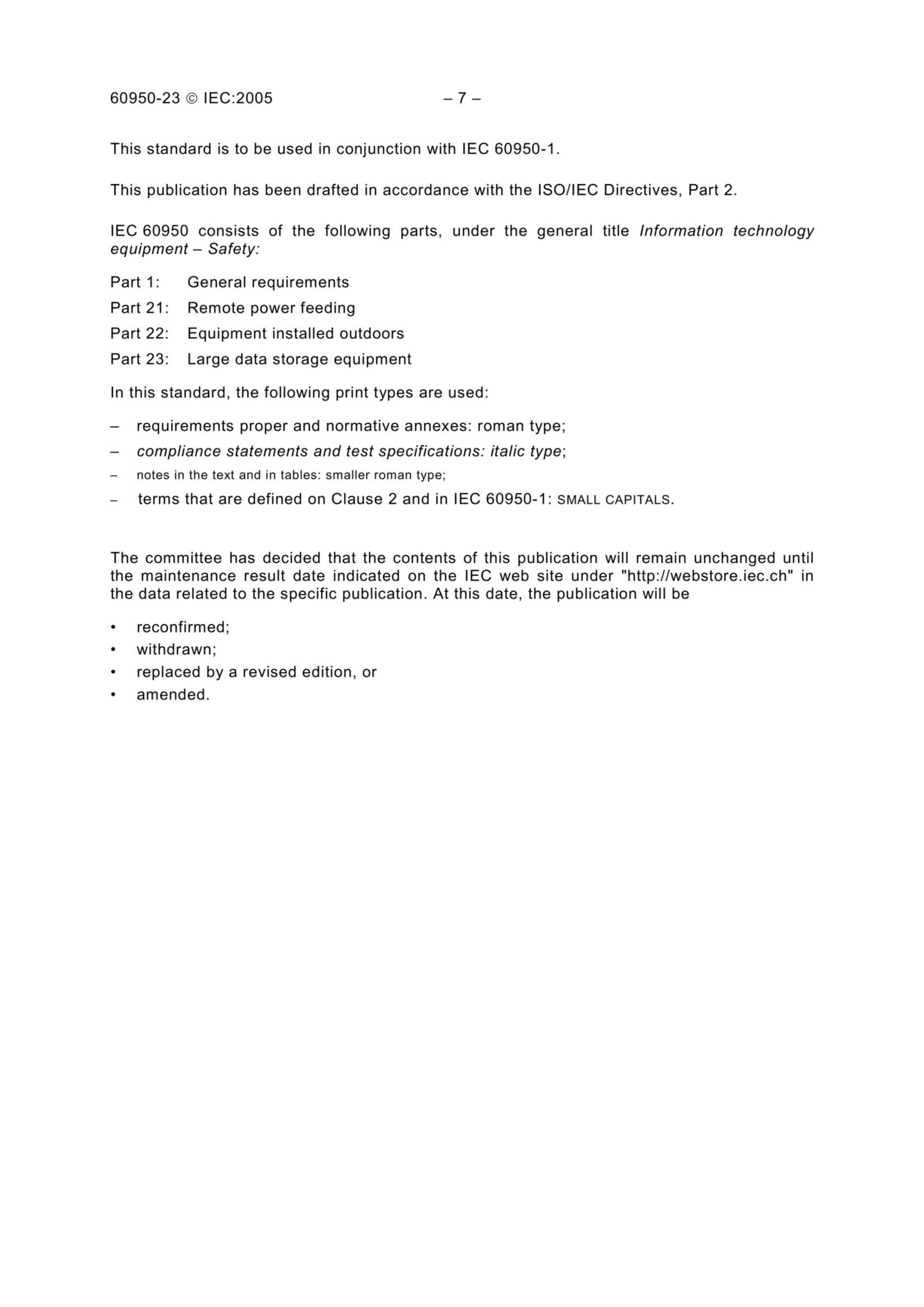 IEC 60950-23 (2005) (Ed1.0) Information Technology Equipment – Safety – Part 23 Large Data Storage Equipment 信息技术设备 - 安全 - 第23部分 大型数据存储设备_6.Png