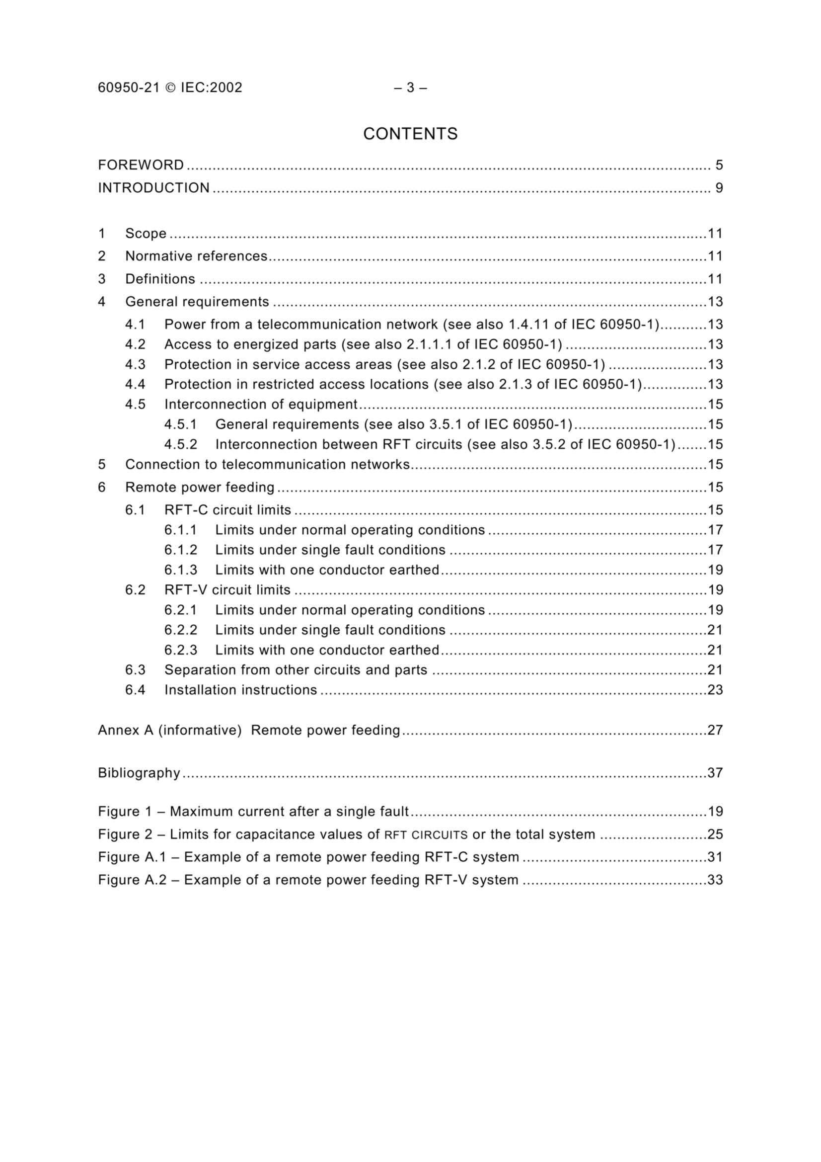 IEC 60950-21 (2002) (Ed1.0) Information Technology Equipment – Safety – Part 21 Remote Power Feeding 信息技术设备 - 安全 - 第21部分 _5.Png