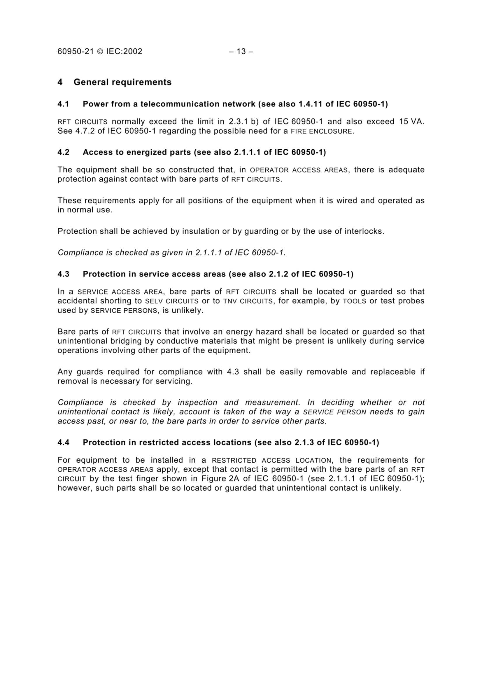 IEC 60950-21 (2002) (Ed1.0) Information Technology Equipment – Safety – Part 21 Remote Power Feeding 信息技术设备 - 安全 - 第21部分 _15.Png