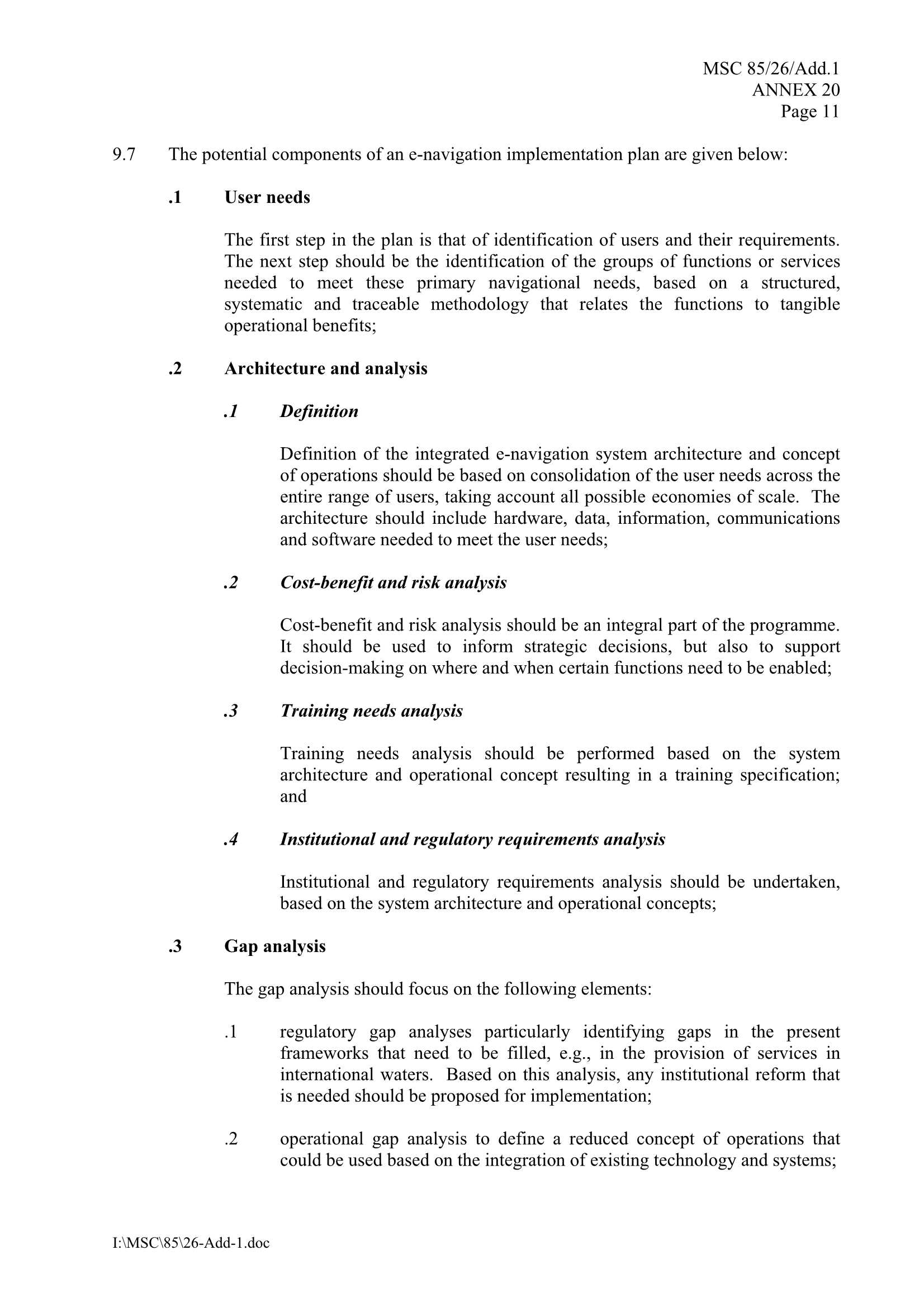 MSC 85 - annex 20 - Strategy for the development and implementation of e-nav_11.Png