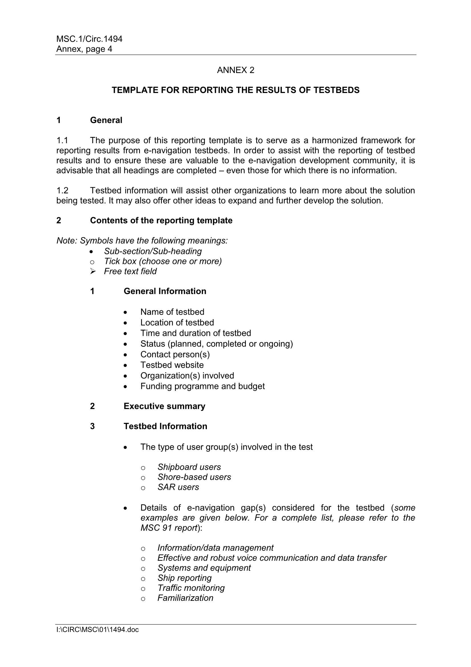 MSC.1-Circ.1494 - Guidelines On Harmonization Of Testbed Reporting (Secretariat)_5.Png
