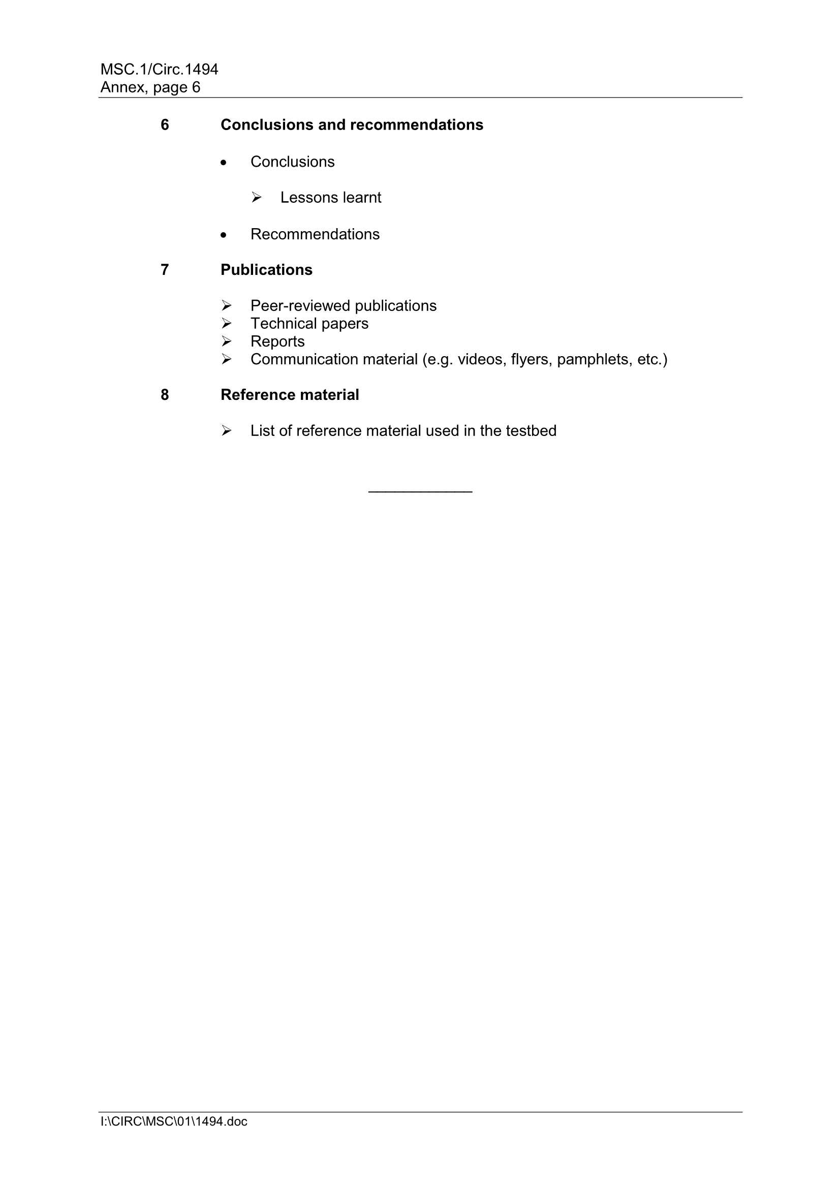 MSC.1-Circ.1494 - Guidelines On Harmonization Of Testbed Reporting (Secretariat)_7.Png