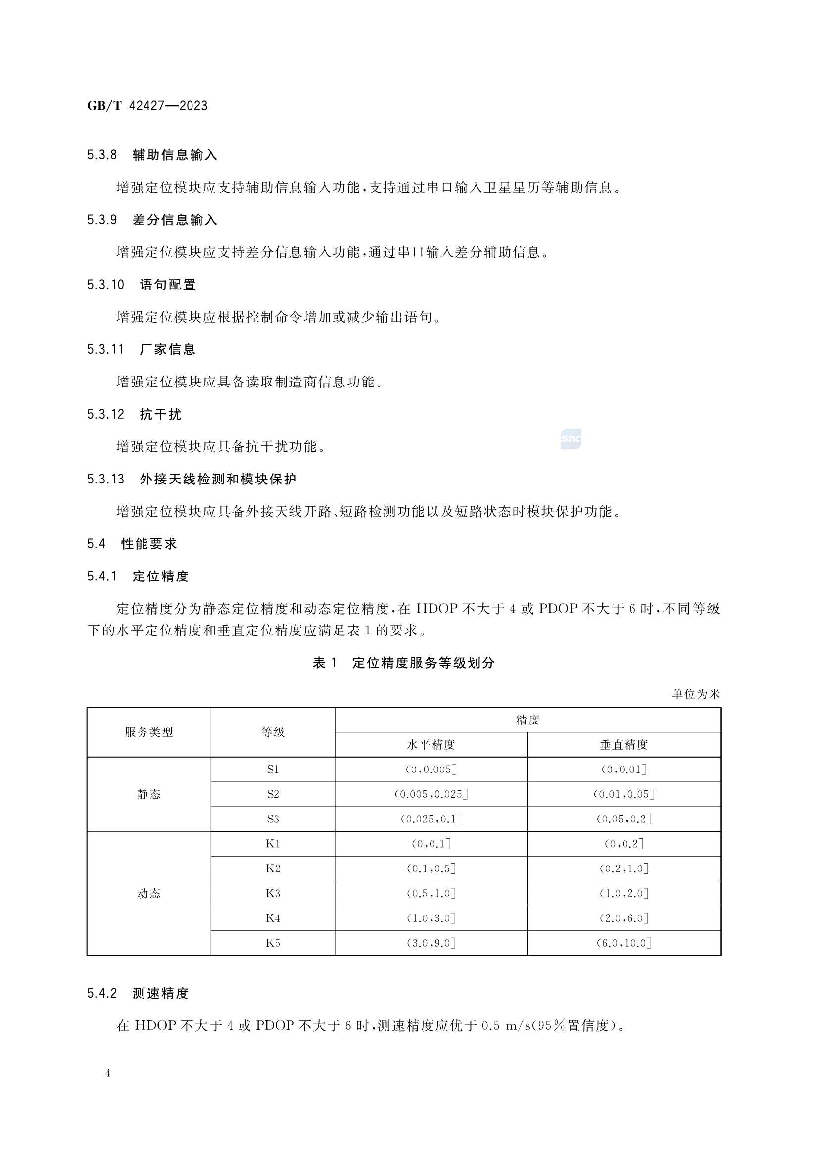 GBT 42427-2023 交通运输卫星导航增强定位模块测试技术规范_7.Png