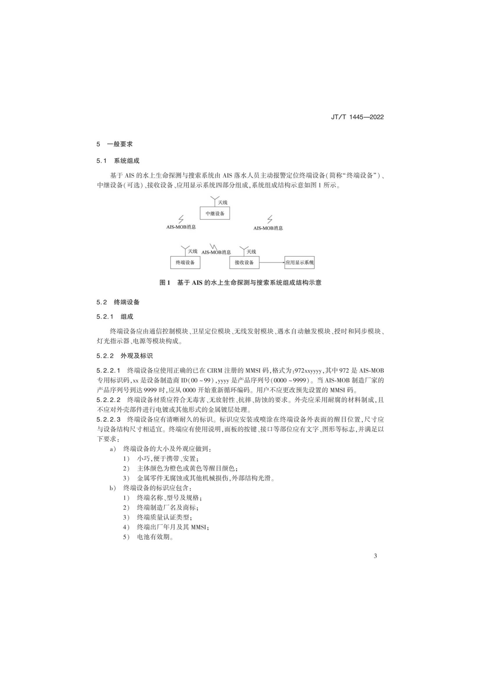 JTT 1445-2022 基于AIS的水上生命探测与搜索系统技术要求_6.Png