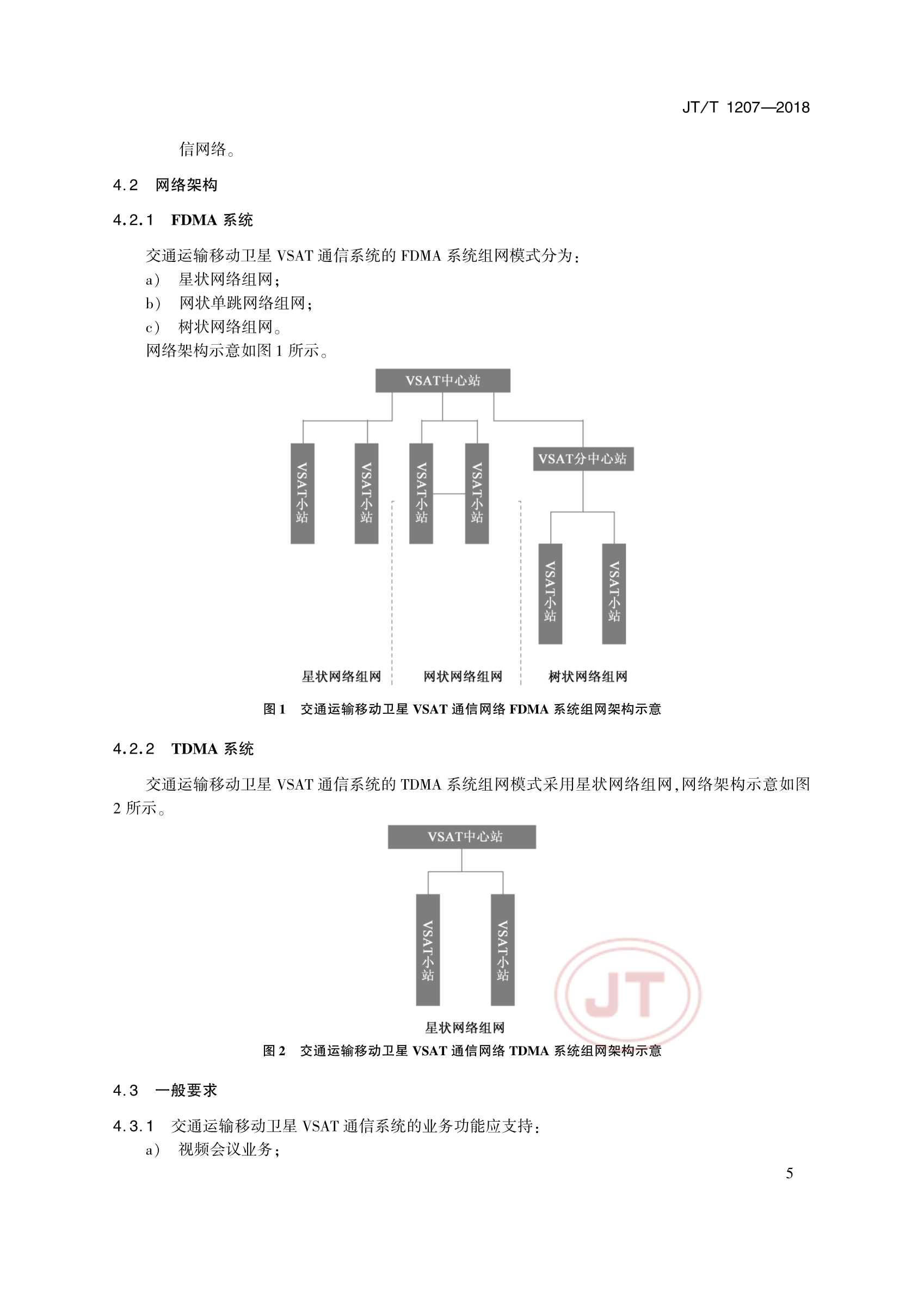 JTT 1207-2018 交通运输移动卫星VSAT通信系统_10.Png
