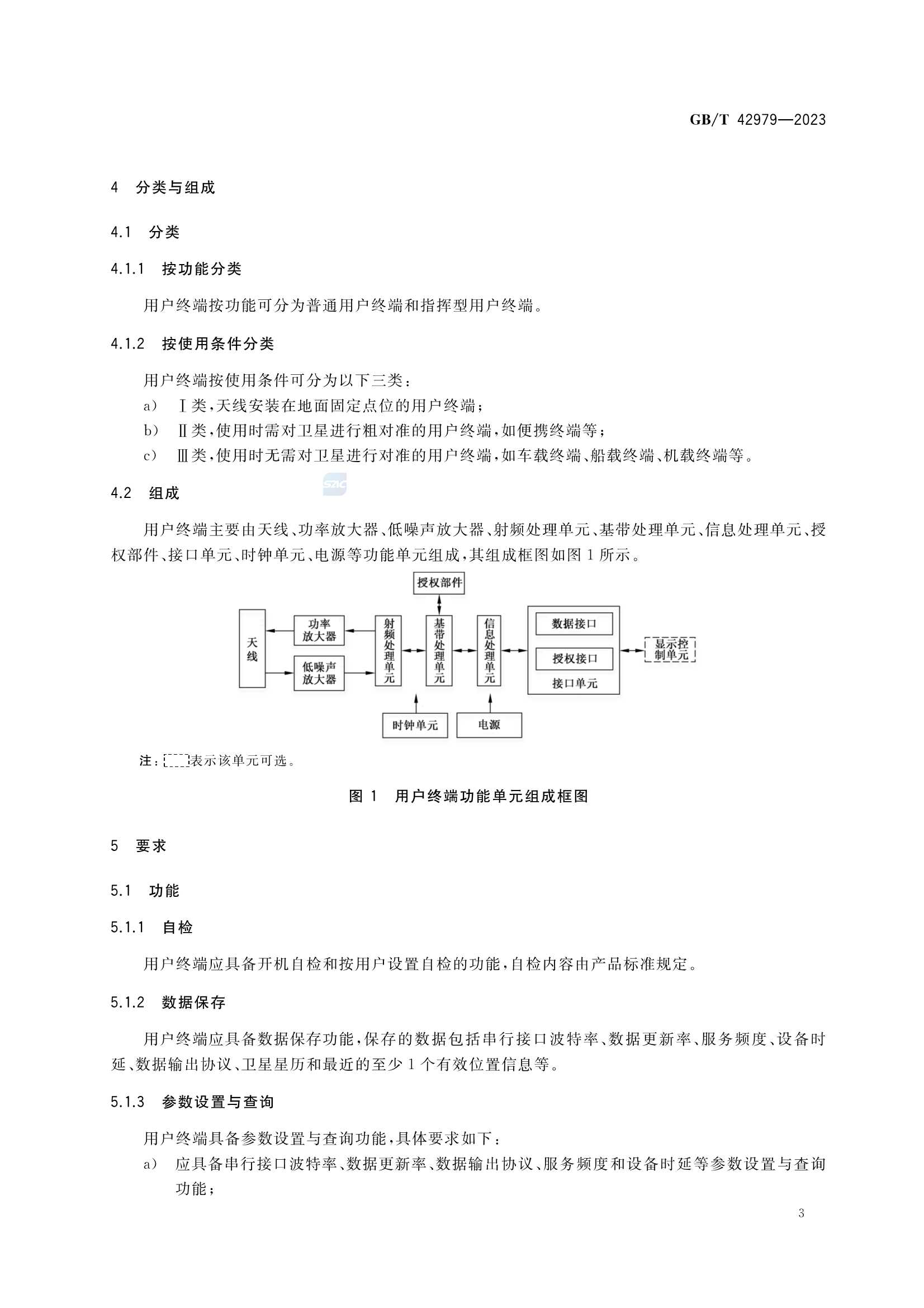 GBT 42979-2023 全球卫星导航系统（GNSS）位置报告-短报文型终端性能要求及_6.Png