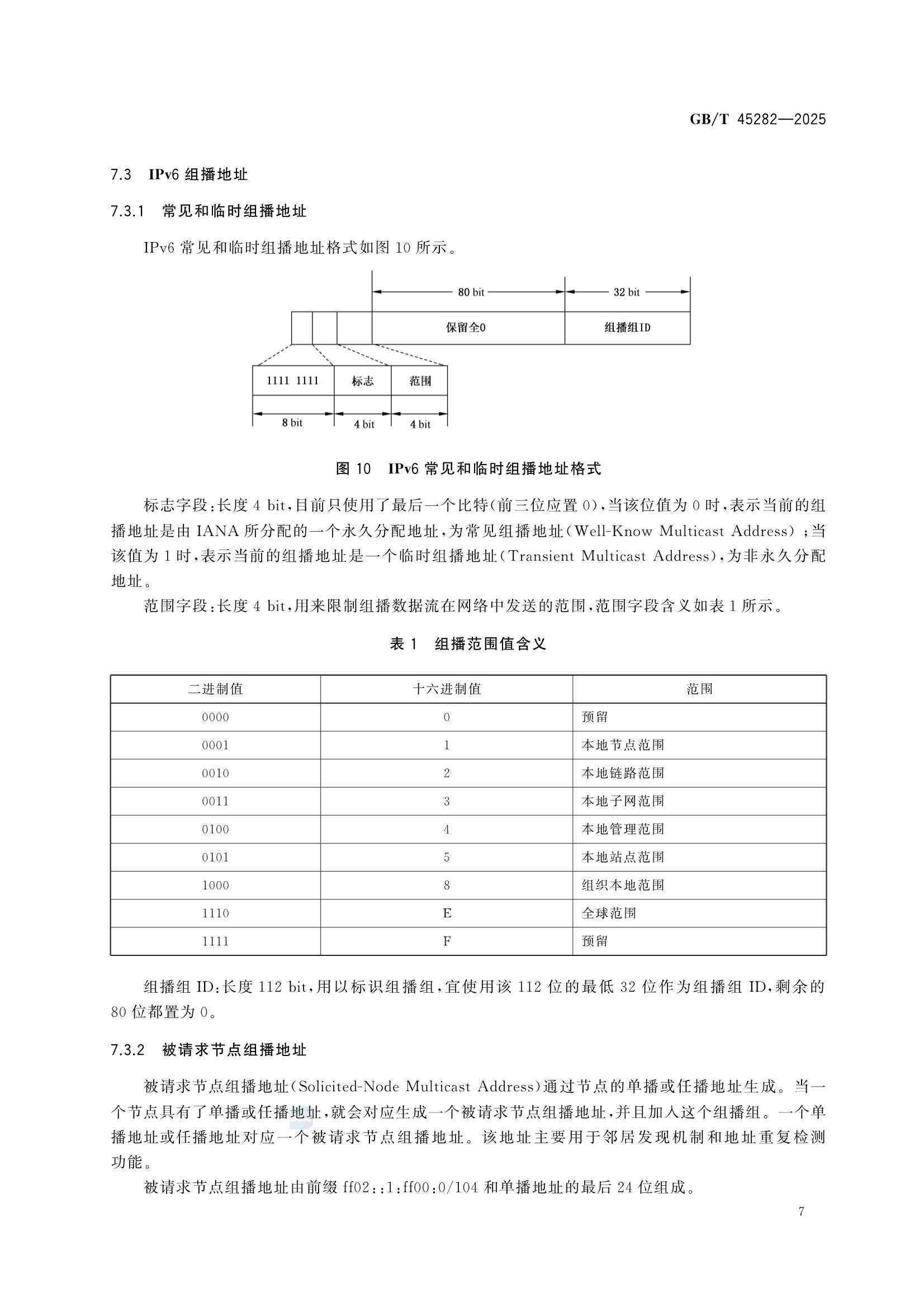 GBT 45282-2025 IPv6地址分配和编码规则 总体要求_13.Png