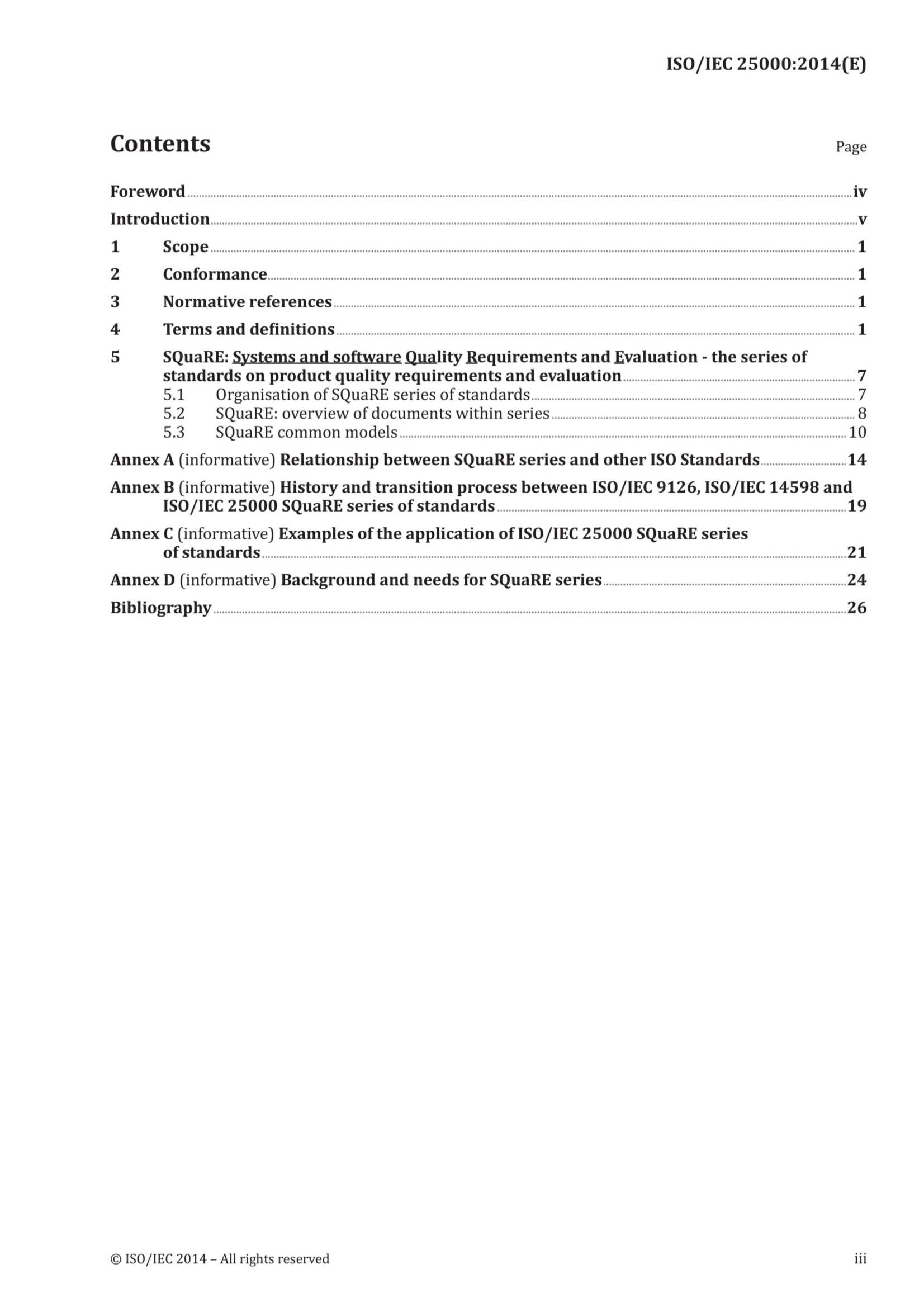 ISO-IEC 25000 (2014) Systems and Software Engineering - Systems and Software Quality Requirements and Evaluation (SQuaRE) - Guide to SQuaRE 系统和软件工程 - 系统和软件质量要求和评估（SQuaRE）- SQuaRE导则_3.Png