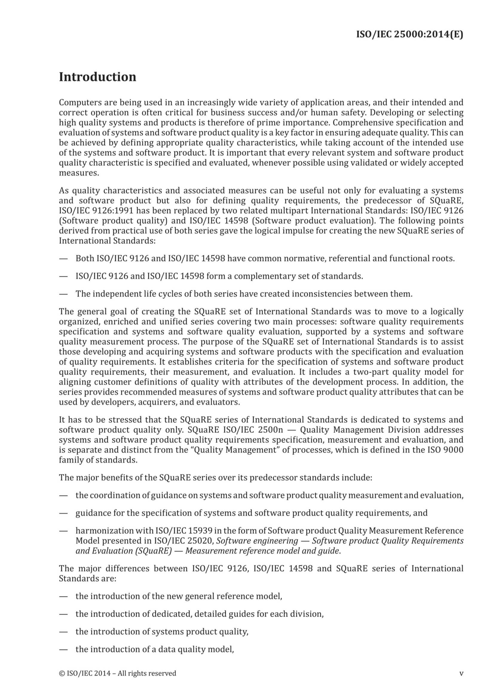 ISO-IEC 25000 (2014) Systems and Software Engineering - Systems and Software Quality Requirements and Evaluation (SQuaRE) - Guide to SQuaRE 系统和软件工程 - 系统和软件质量要求和评估（SQuaRE）- SQuaRE导则_5.Png