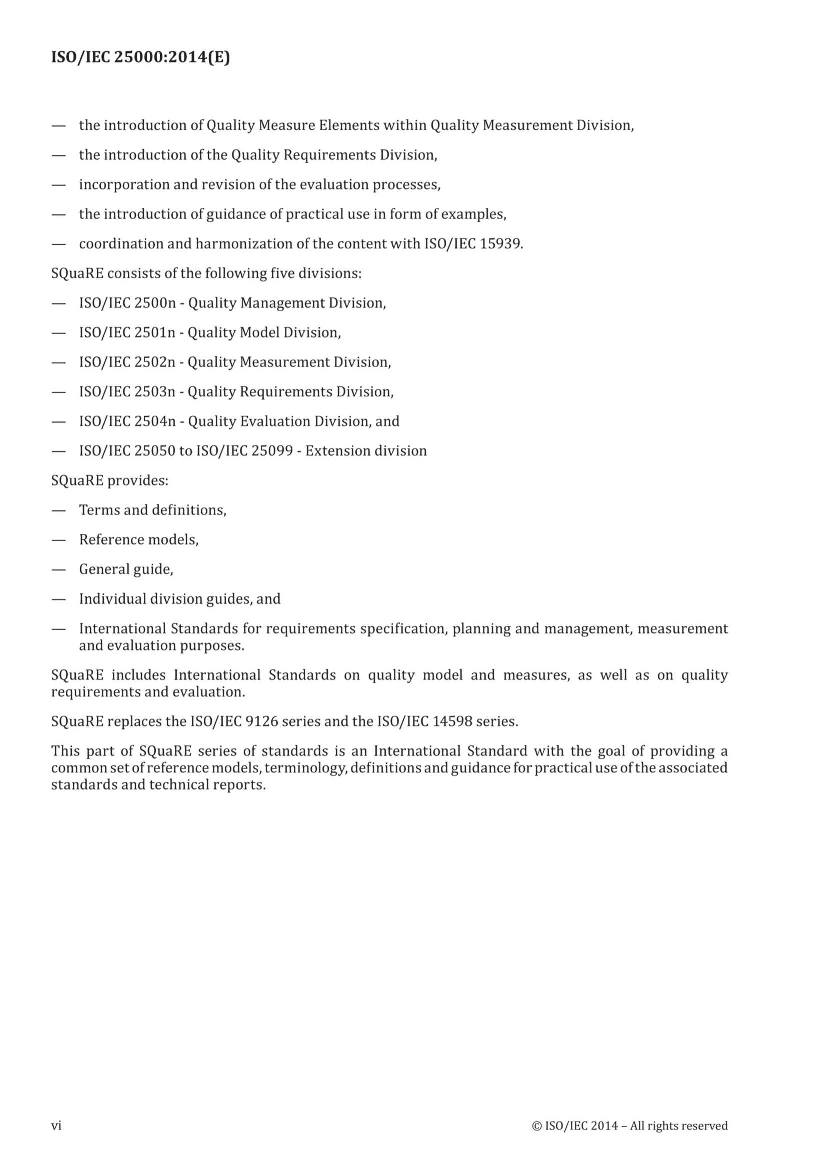 ISO-IEC 25000 (2014) Systems and Software Engineering - Systems and Software Quality Requirements and Evaluation (SQuaRE) - Guide to SQuaRE 系统和软件工程 - 系统和软件质量要求和评估（SQuaRE）- SQuaRE导则_6.Png