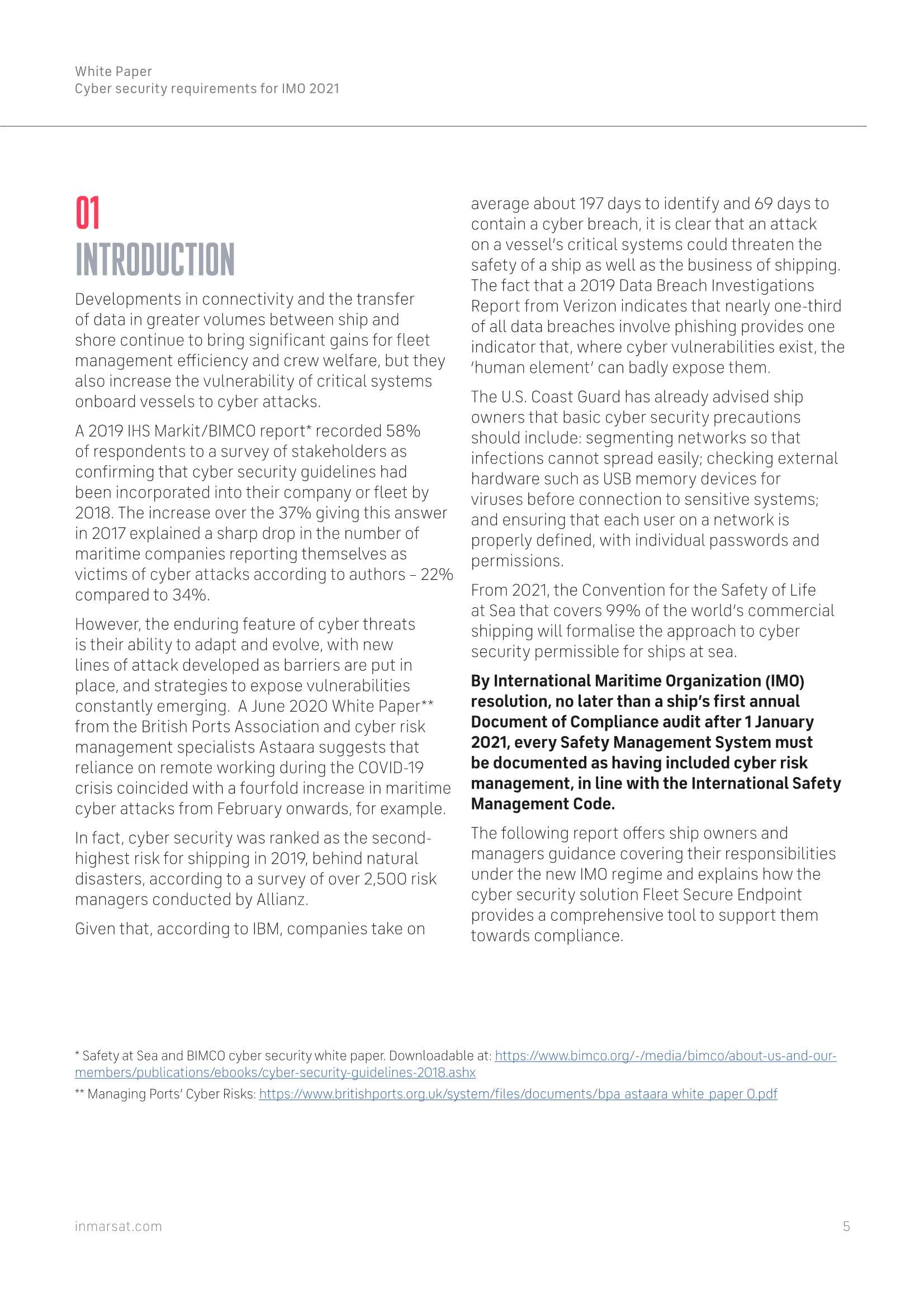 Cyber Security Requirements for IMO 2021 (White Paper) IMO 2021 网络安全要求(_5.Png