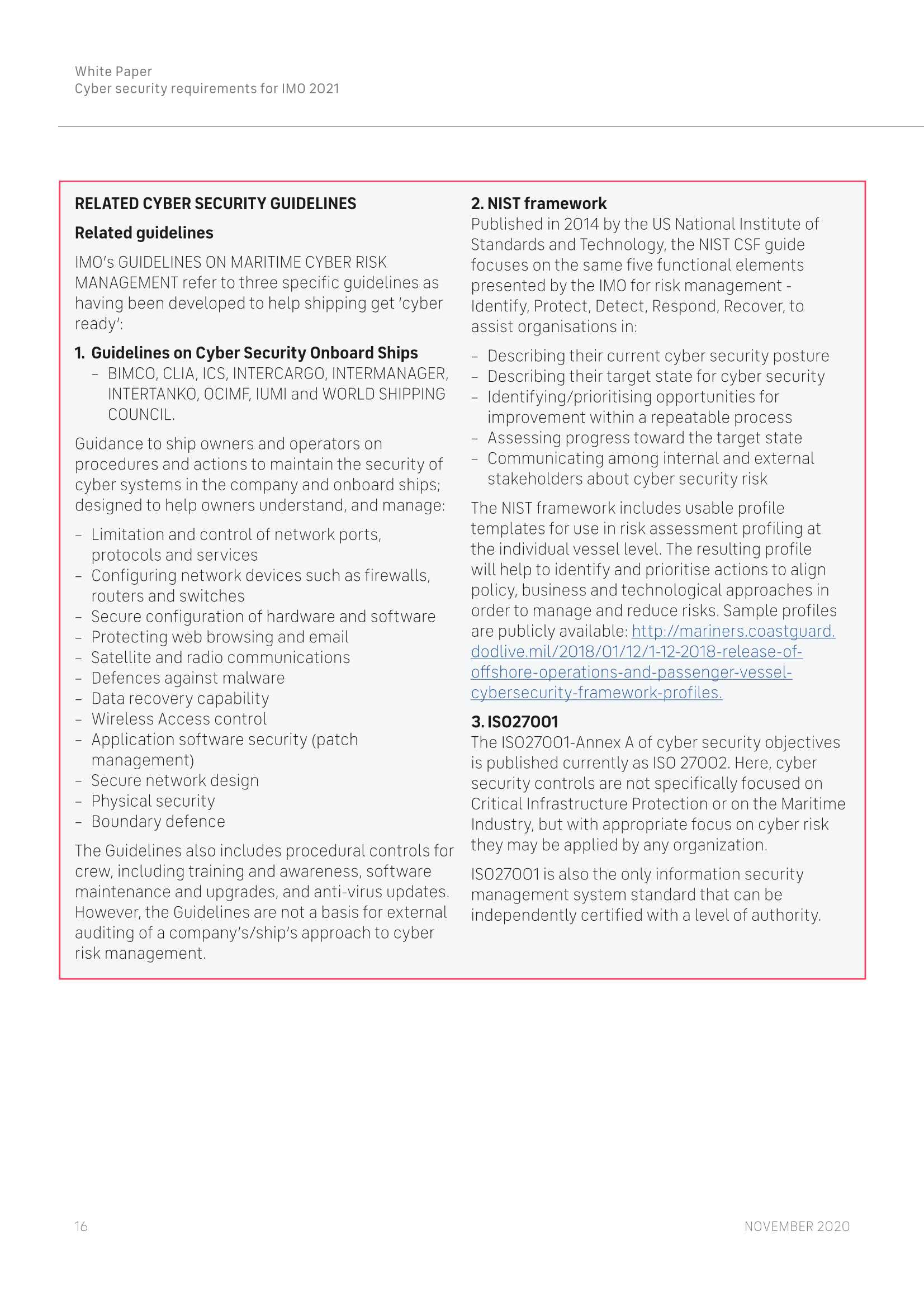 Cyber Security Requirements for IMO 2021 (White Paper) IMO 2021 网络安全要求(_16.Png
