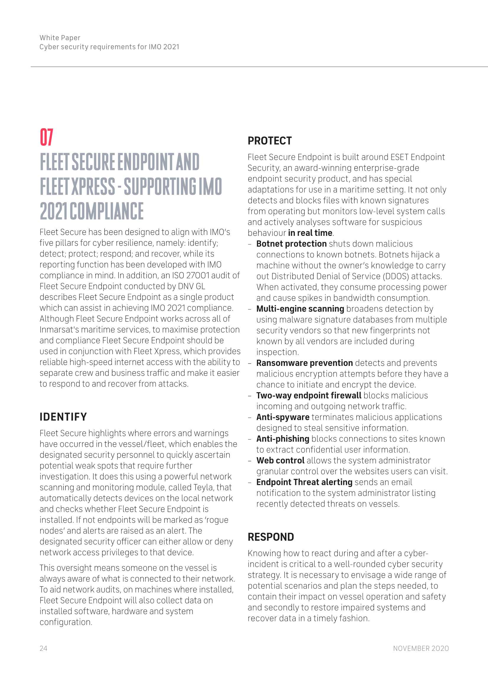 Cyber Security Requirements for IMO 2021 (White Paper) IMO 2021 网络安全要求(_24.Png