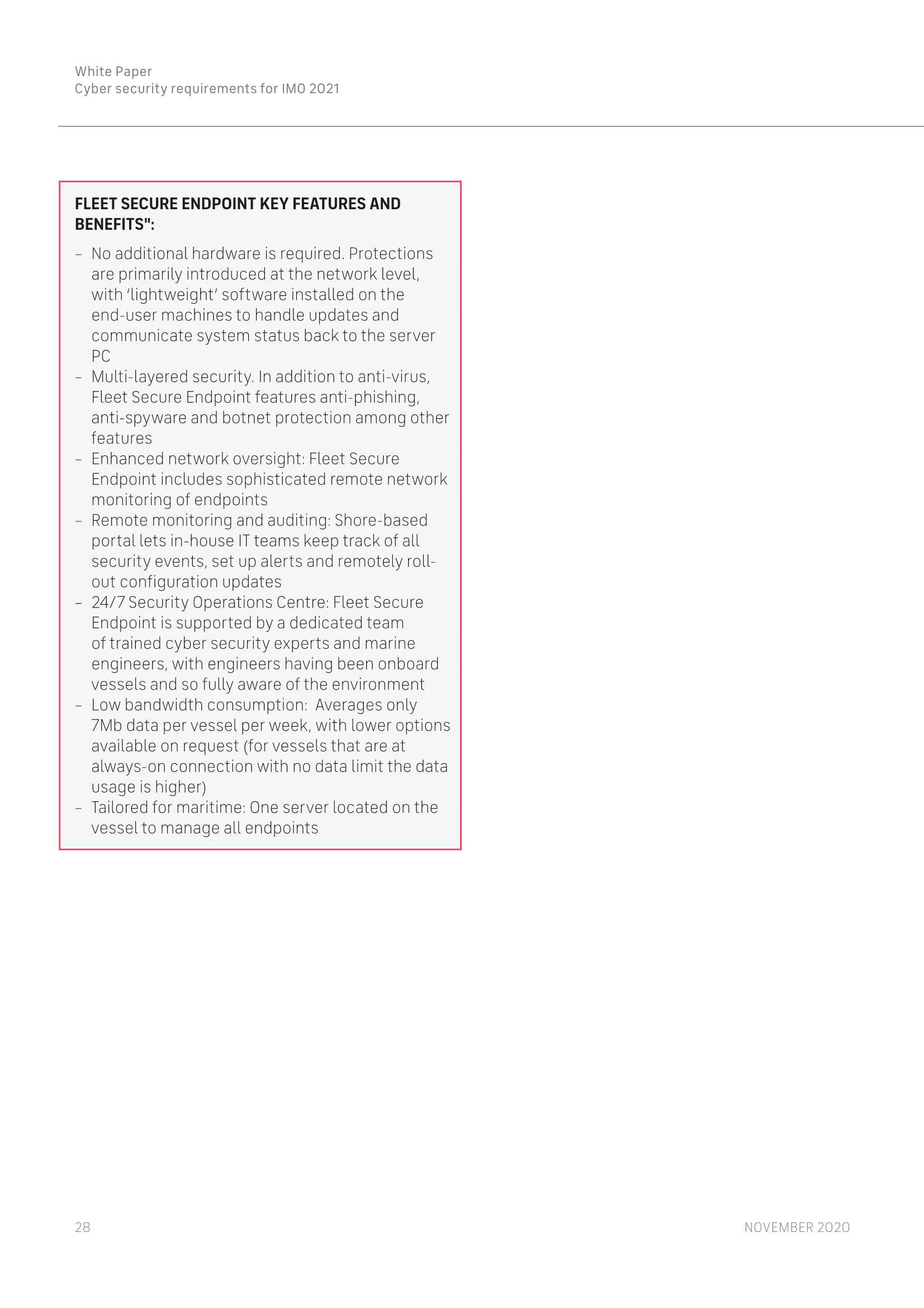 Cyber Security Requirements for IMO 2021 (White Paper) IMO 2021 网络安全要求(_28.Png