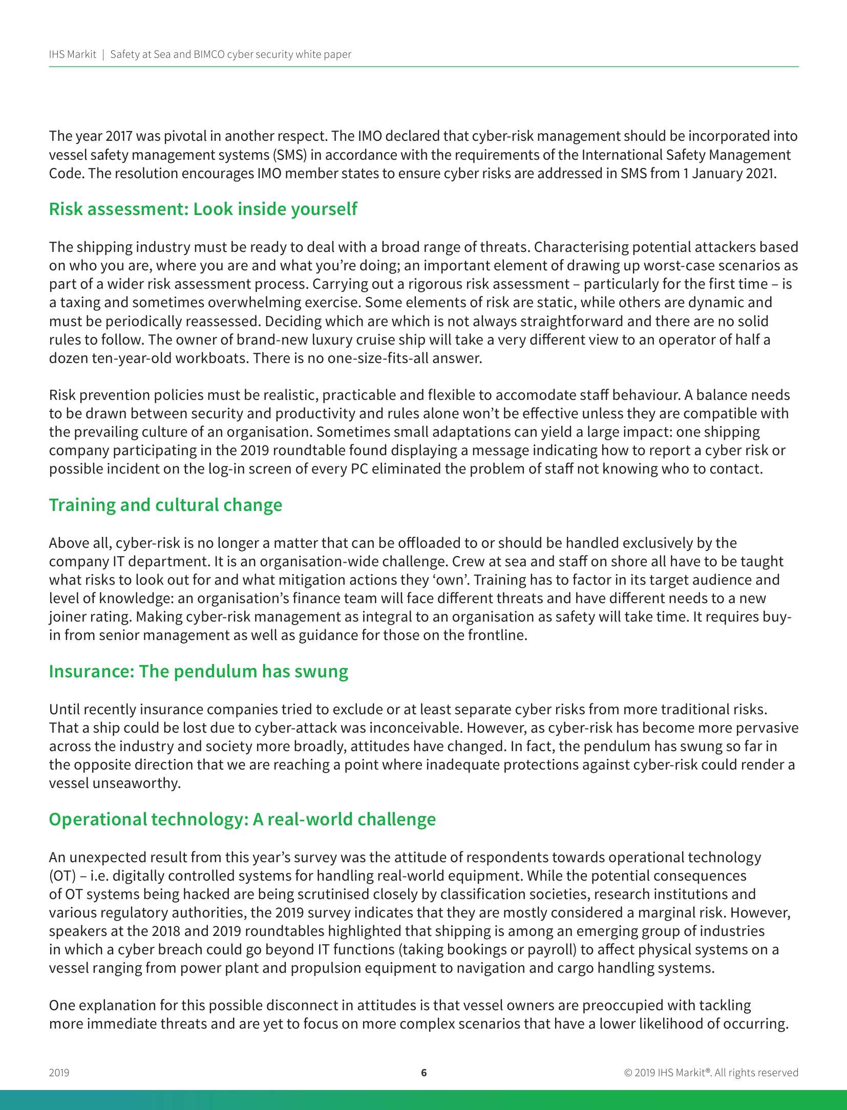 Safety at Sea and BIMCO Cyber Security White Paper (2019) (Supported by ABS Group) 海上安全和BIMCO 网络安全白皮书_6.Png