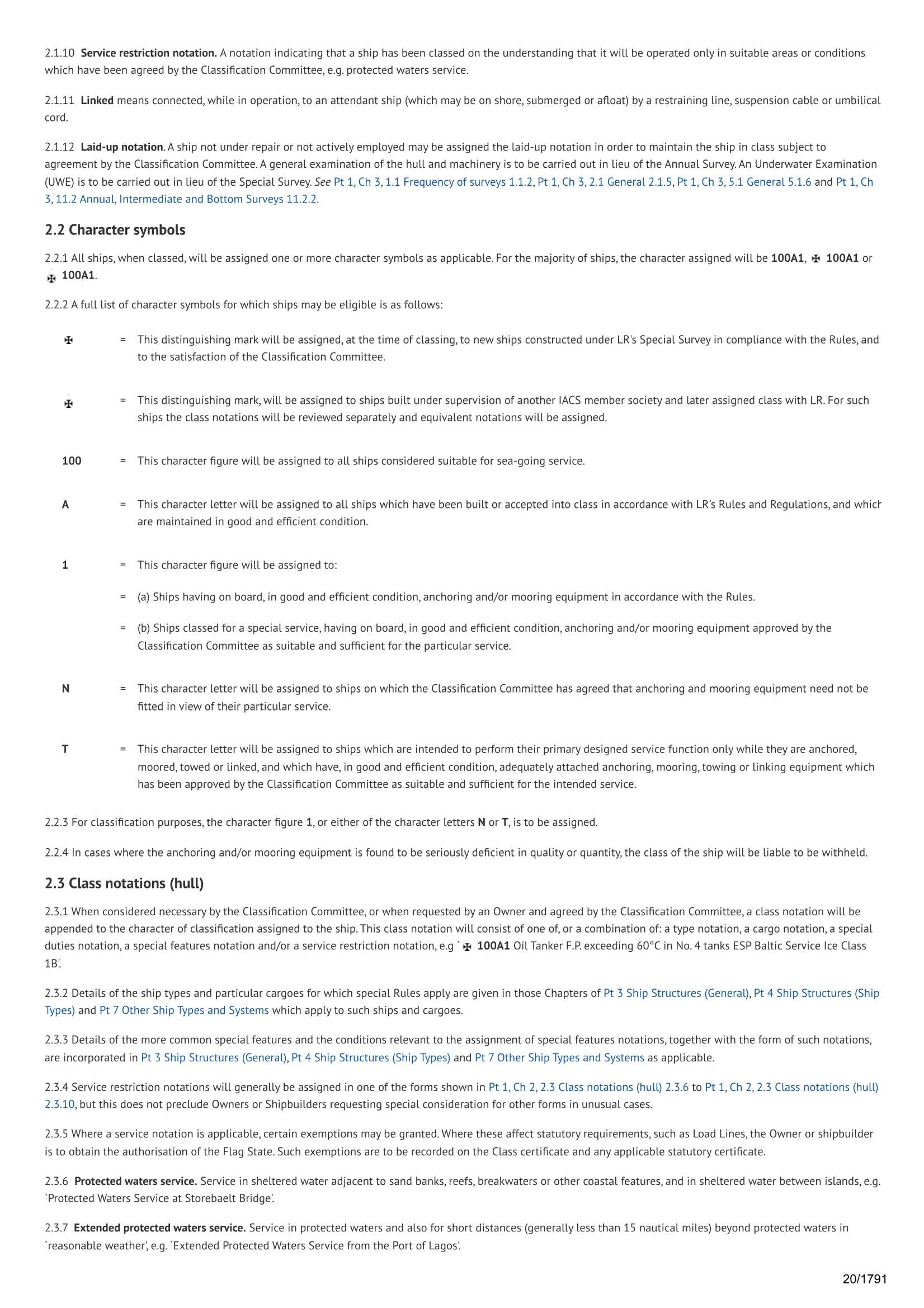 LR-RU-001 Rules and Regulations for the Classification of Ships, July 2025, incorporating Notice No.2 & 3 2024 & Notice No.4 20_20.Png