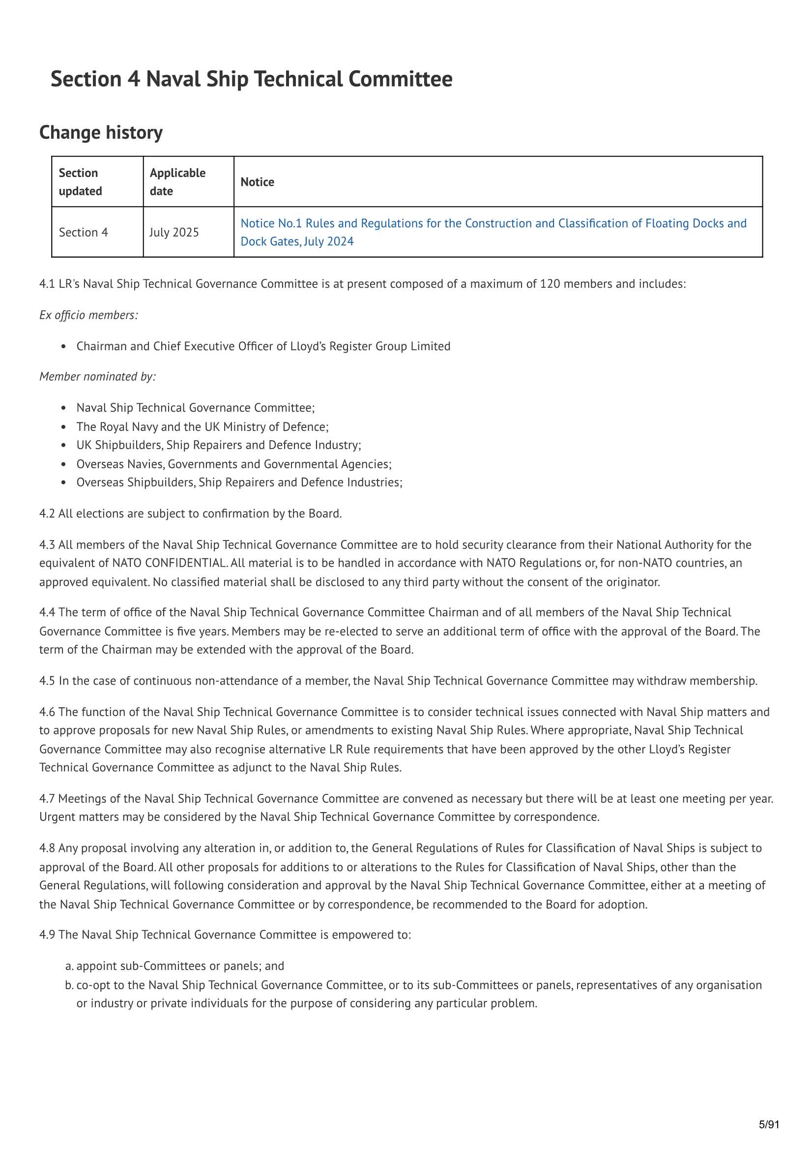 LR-RU-010 Rules and Regulations for the Construction and Classification of Floating Docks and Dock Gates (07-2025) (Incorporating Notice No.1 2024 & Notice No.2 2025) 浮坞和船闸门的建造和入级条_5.Png