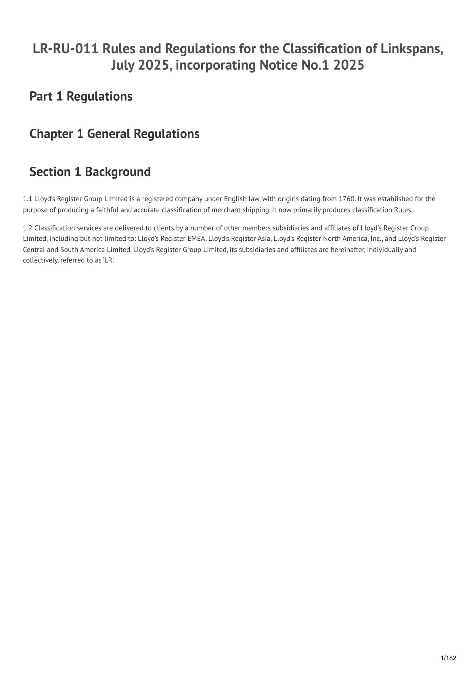 LR-RU-011 Rules and Regulations for the Classification of Linkspans (July 2025) (Incorporating Notice No.1 2025)  浮动码头的入级条_1.Png