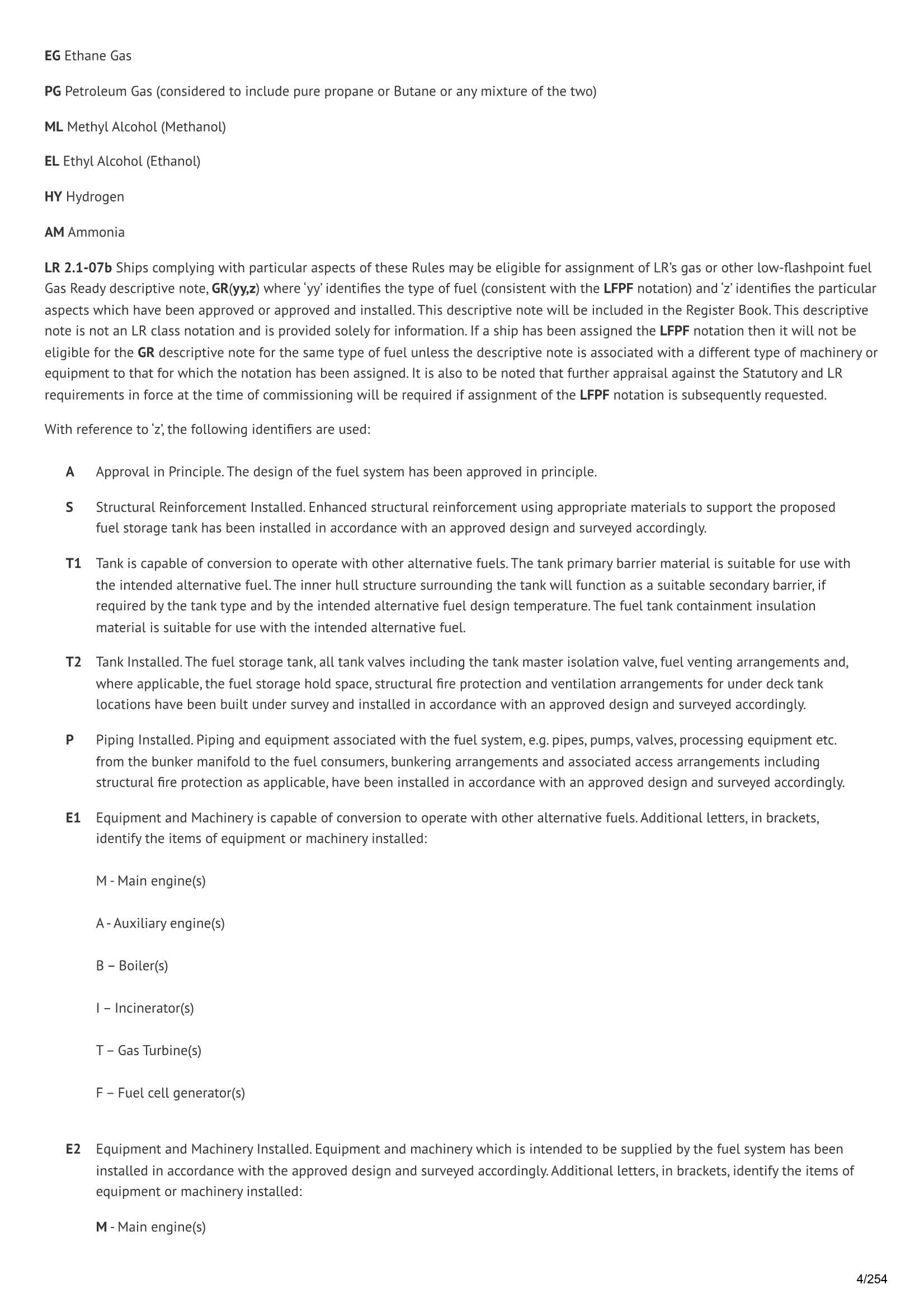 LR-RU-012 Rules and Regulations for the Classification of Ships using Gases or Other Low-flashpoint Fuels (July 2025) (Incorporating Notice No.1 2024 & Notice No.2 2025) 使用气体或其它低闪点燃料船舶的入级条_4.Png
