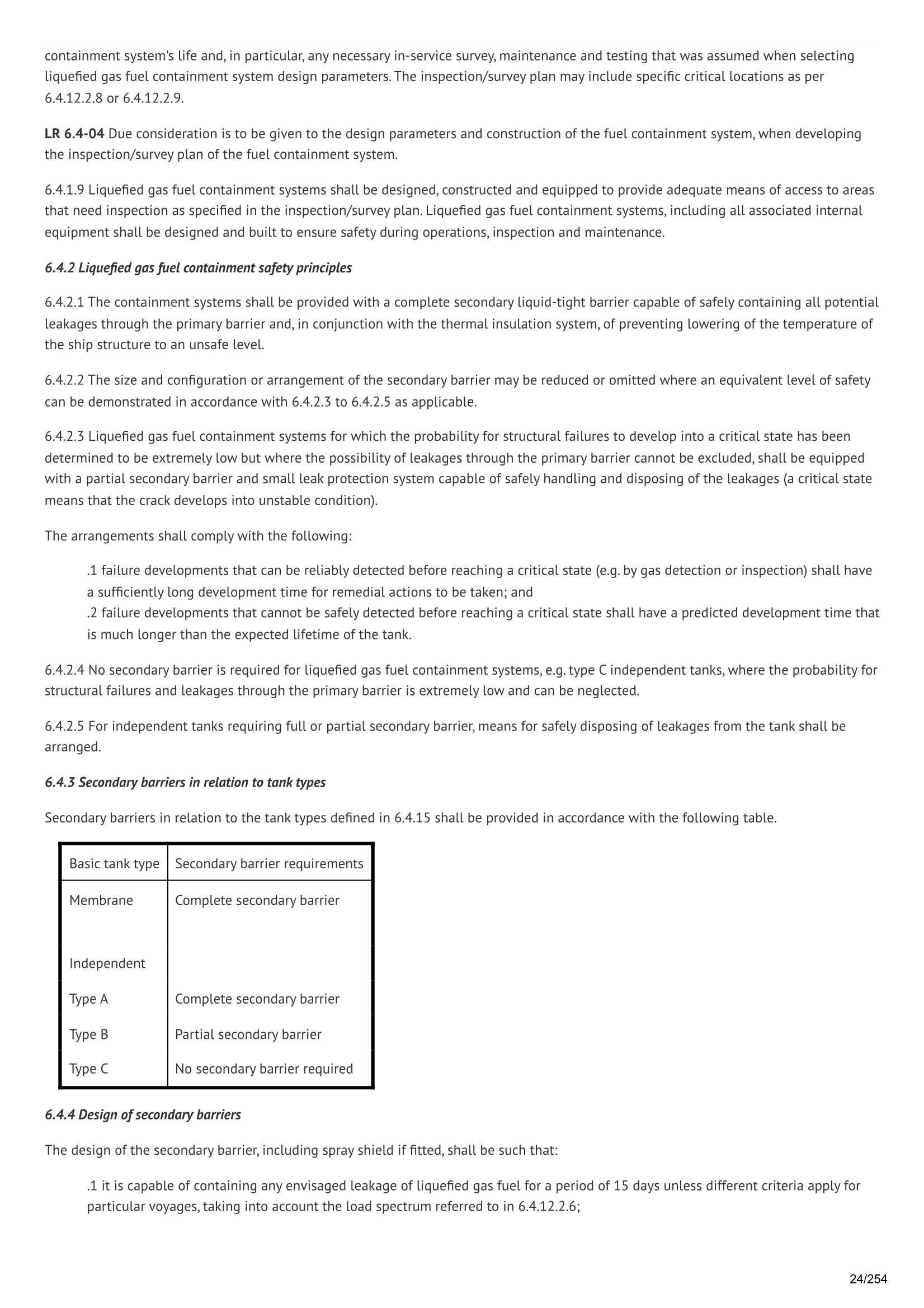 LR-RU-012 Rules and Regulations for the Classification of Ships using Gases or Other Low-flashpoint Fuels (July 2025) (Incorporating Notice No.1 2024 & Notice No.2 2025) 使用气体或其它低闪点燃料船舶的入级条_24.Png