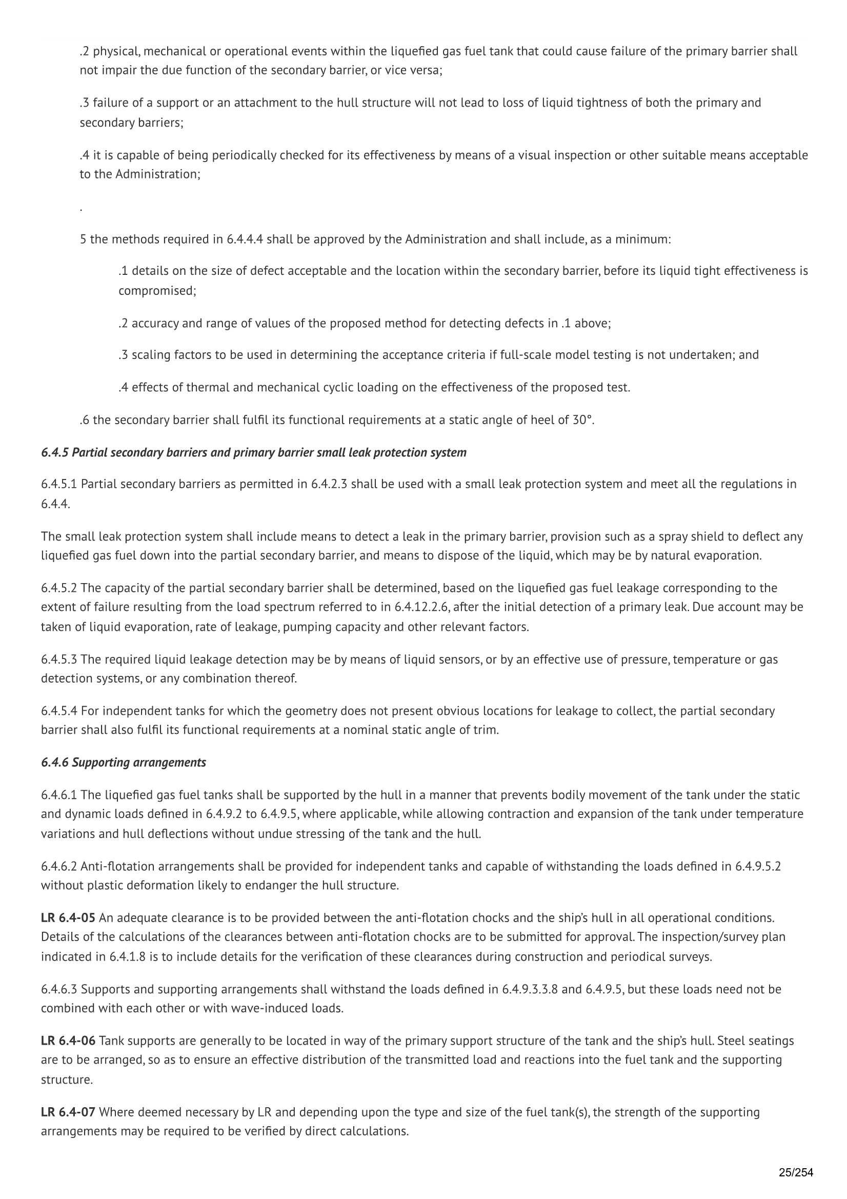 LR-RU-012 Rules and Regulations for the Classification of Ships using Gases or Other Low-flashpoint Fuels (July 2025) (Incorporating Notice No.1 2024 & Notice No.2 2025) 使用气体或其它低闪点燃料船舶的入级条_25.Png