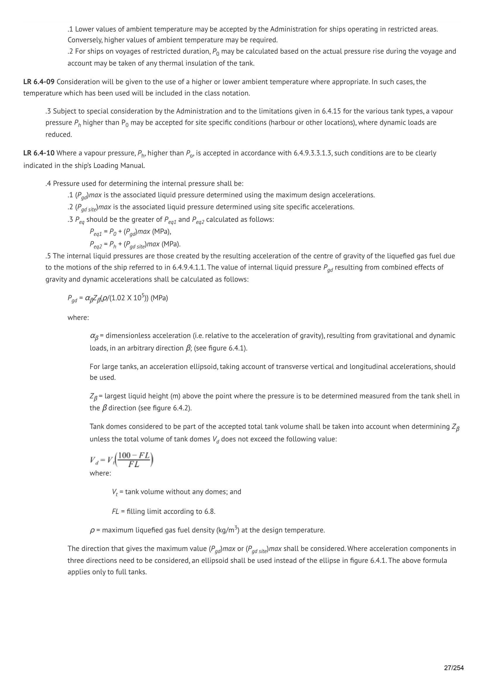 LR-RU-012 Rules and Regulations for the Classification of Ships using Gases or Other Low-flashpoint Fuels (July 2025) (Incorporating Notice No.1 2024 & Notice No.2 2025) 使用气体或其它低闪点燃料船舶的入级条_27.Png