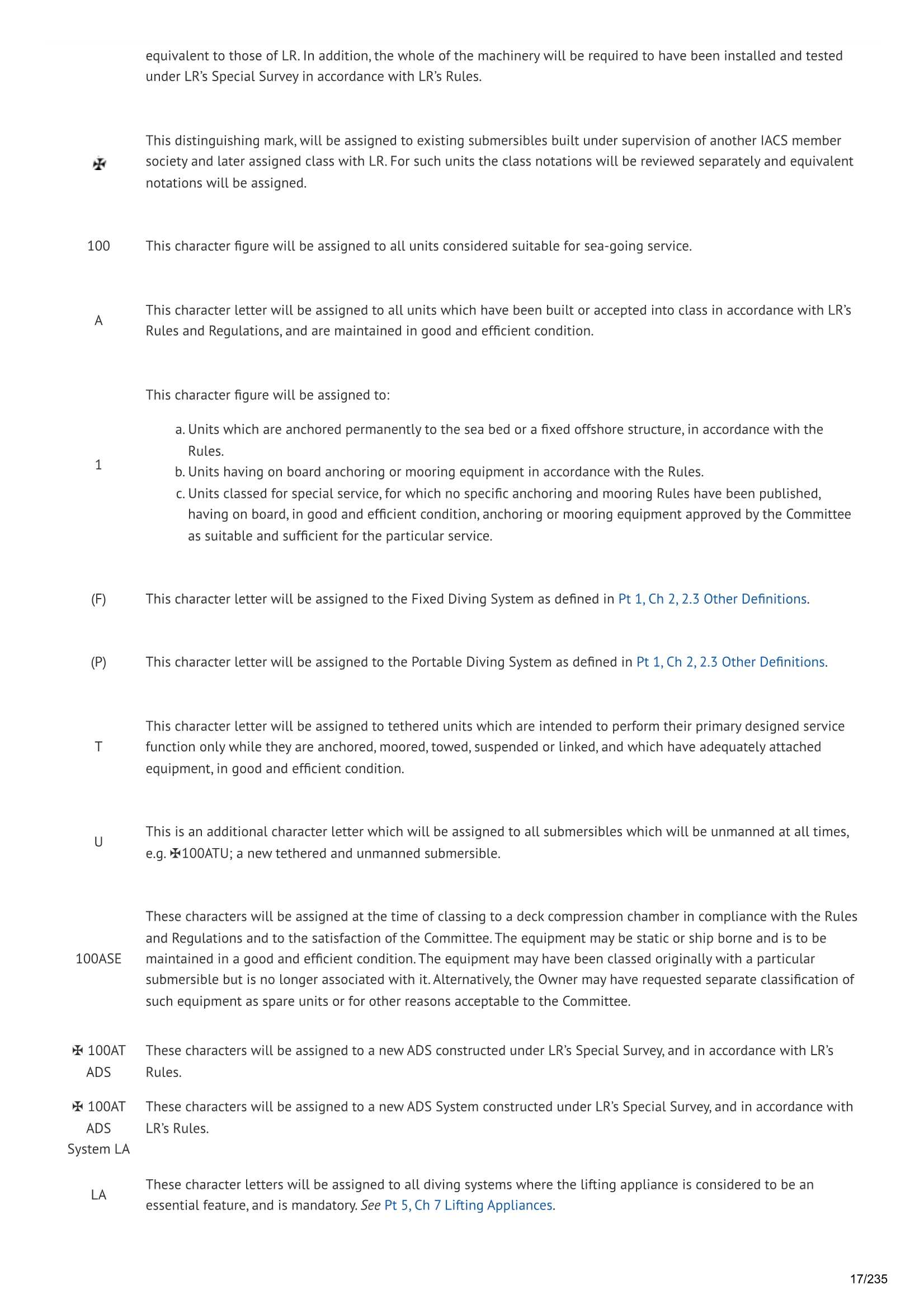 LR-RU-013 Rules and Regulations for the Construction & Classification of Submersibles & Diving Systems (July 2025) (Incorporating Notice No.1 2025) 潜水器和潜水系统建造和入级的条_17.Png