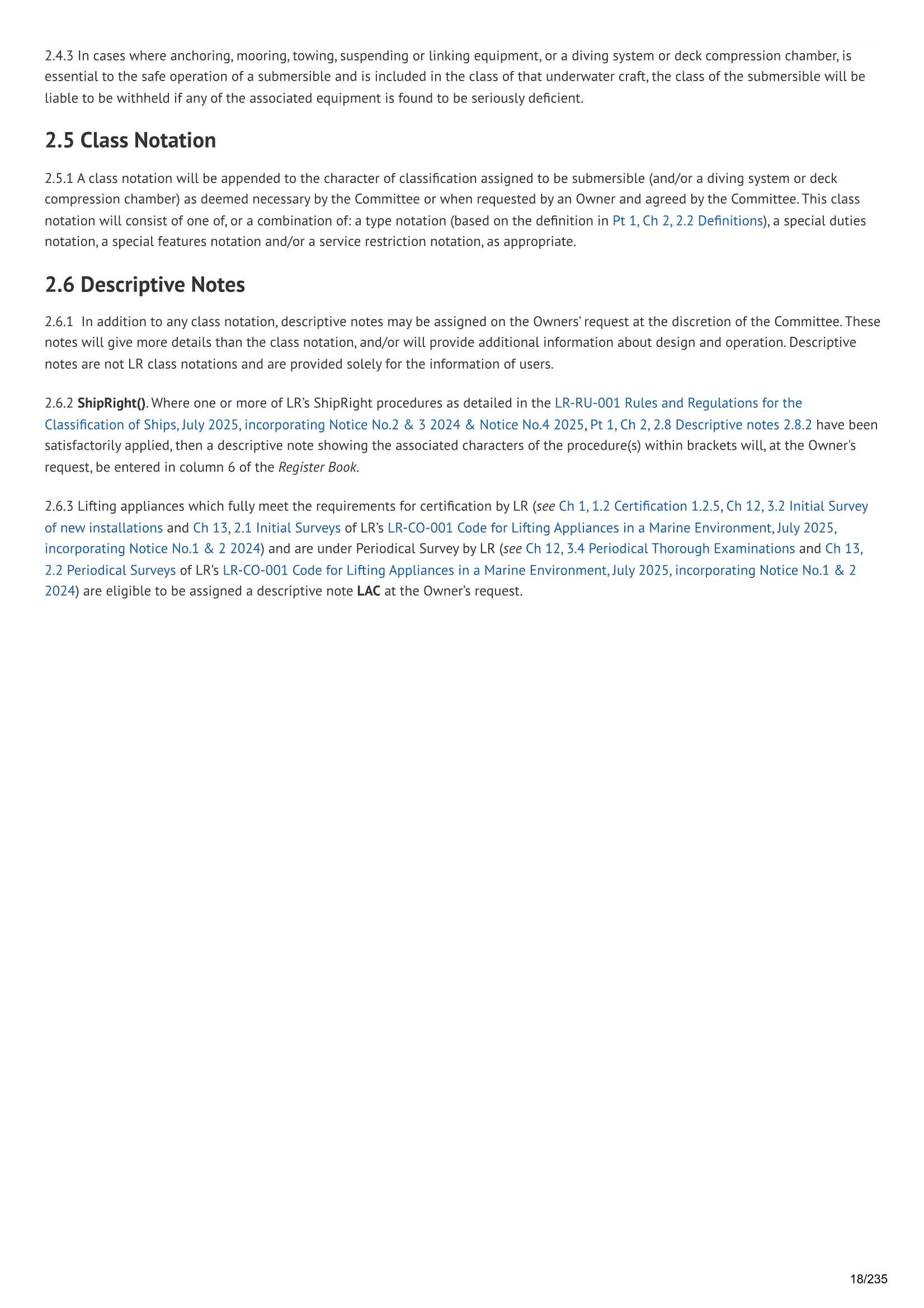 LR-RU-013 Rules and Regulations for the Construction & Classification of Submersibles & Diving Systems (July 2025) (Incorporating Notice No.1 2025) 潜水器和潜水系统建造和入级的条_18.Png