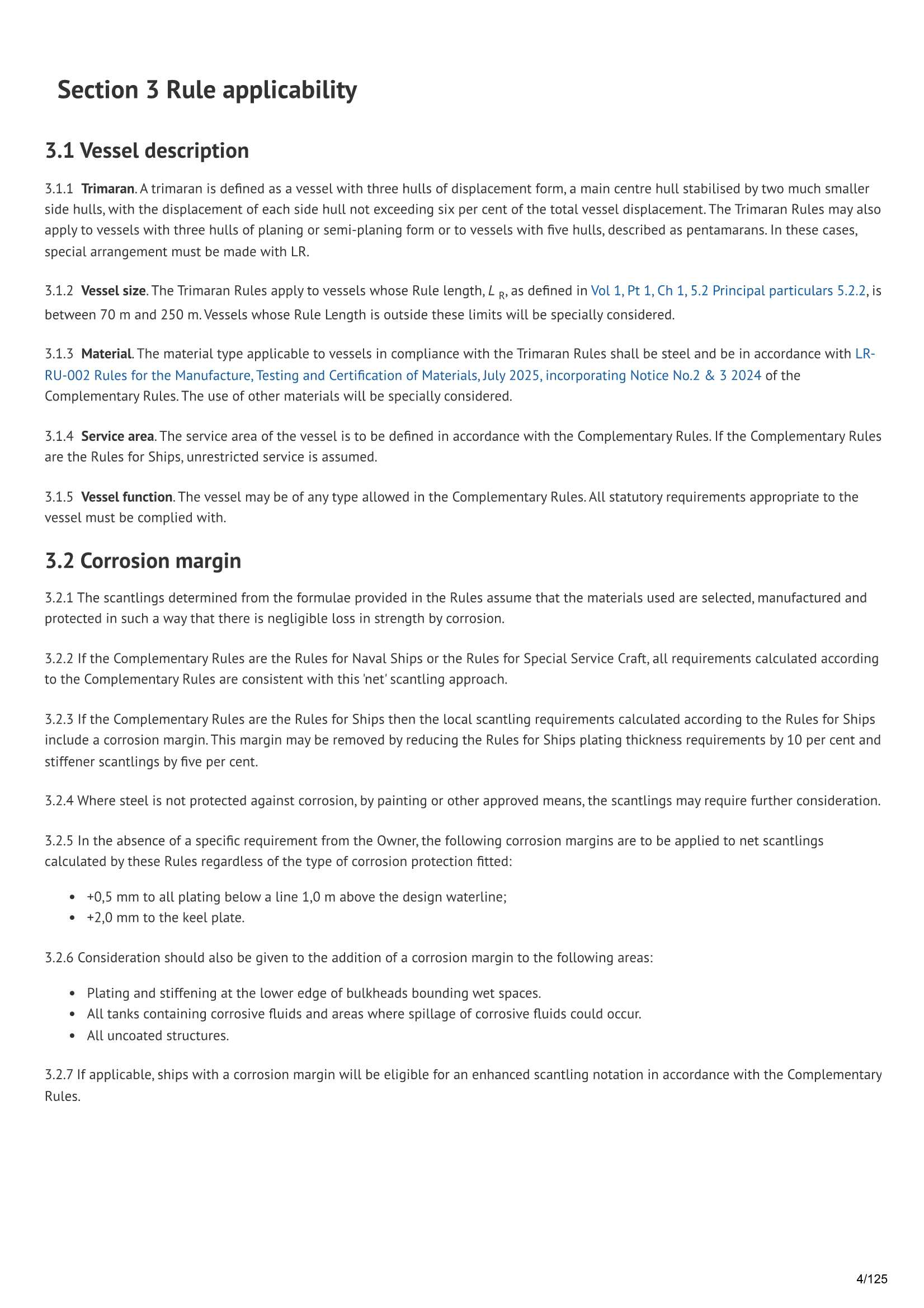LR-RU-014 Rules for the Classification of Trimarans (July 2025) 三体船舶的_4.Png