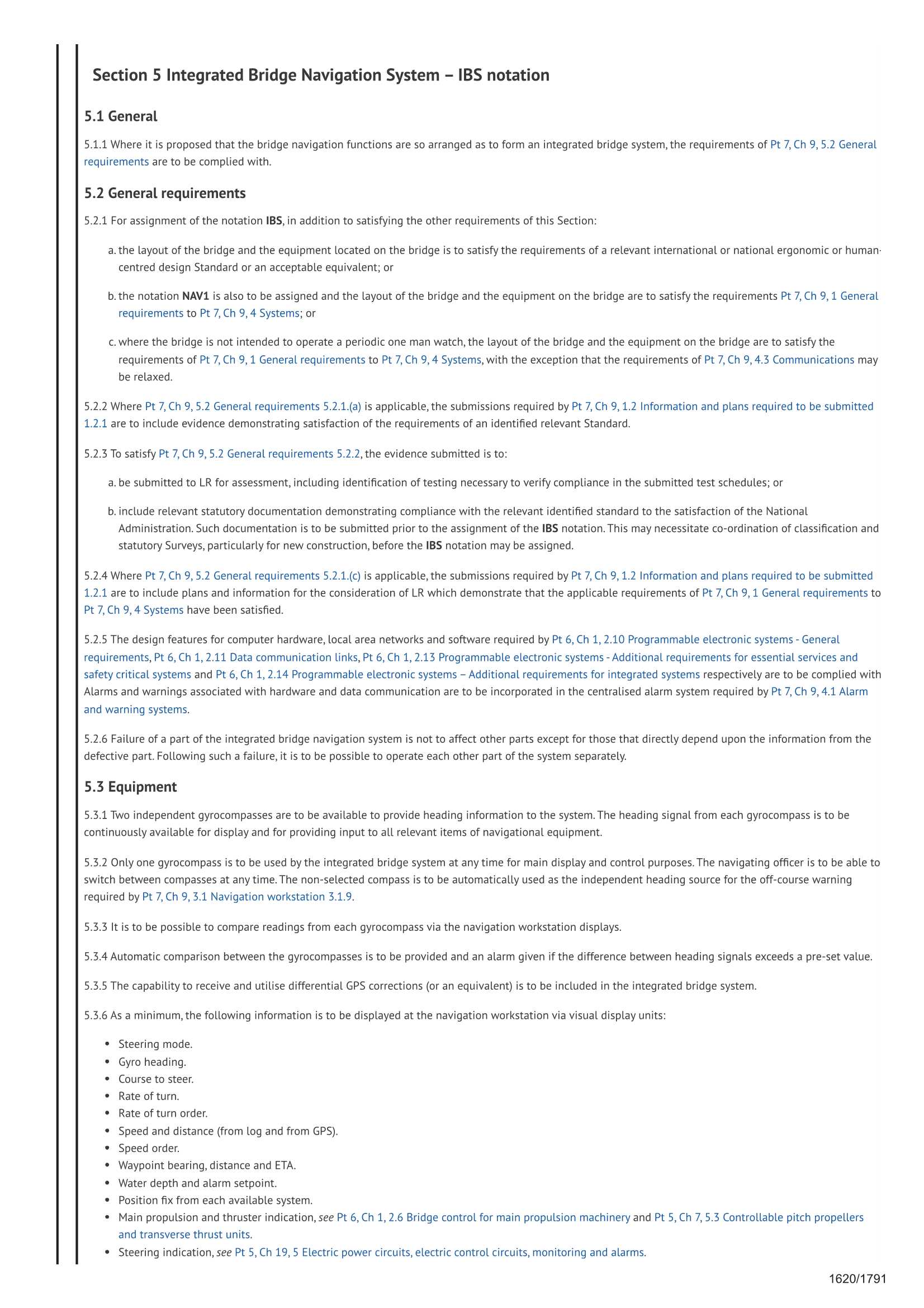 LR-RU-001 Rules and Regulations for the Classification of Ships - Part 7 Other Ship Types and Systems - Chapter 9 Navigational Arrangements and Integrated Bridge Systems (07-2025) 桥楼布局和综合桥楼系统_11.Png