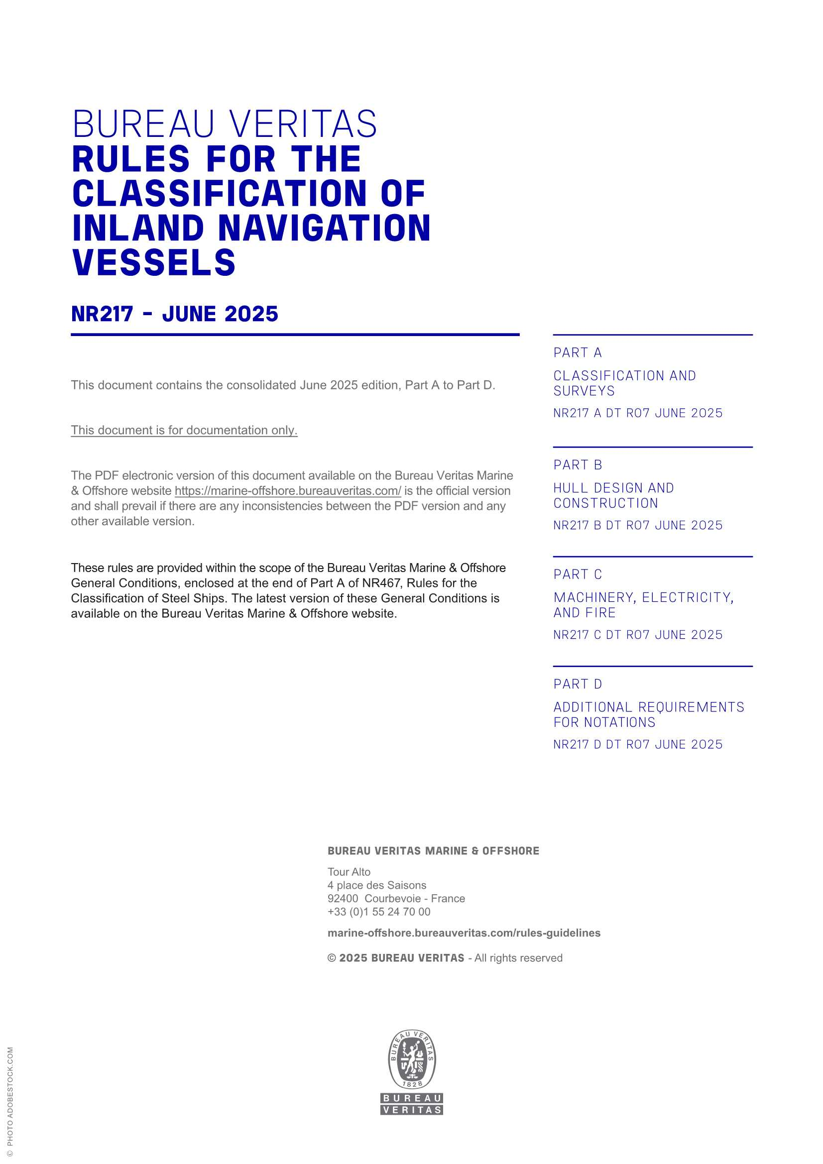 NR217 Rules for The Classification of Inland Navigation Vessels (07-2025) 内河船舶_2.Png