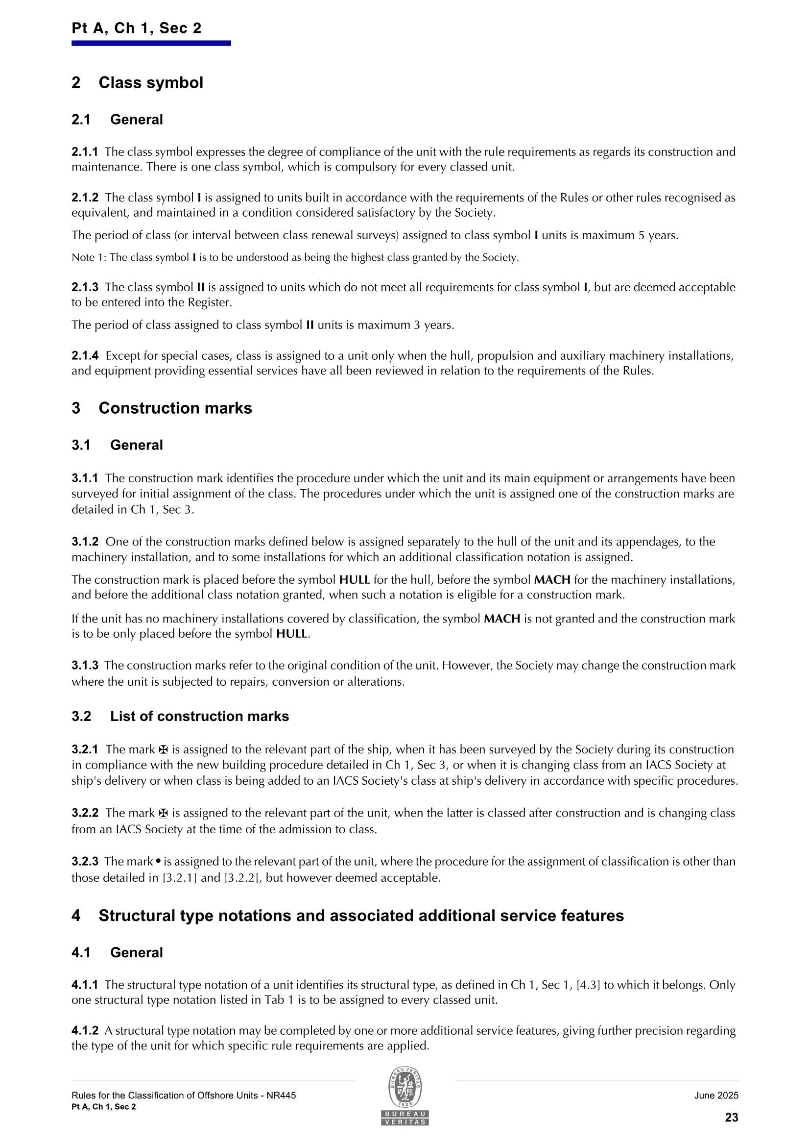 NR445 Rules for the Classification of Offshore Units (06-2025) 海上装置的_25.Png