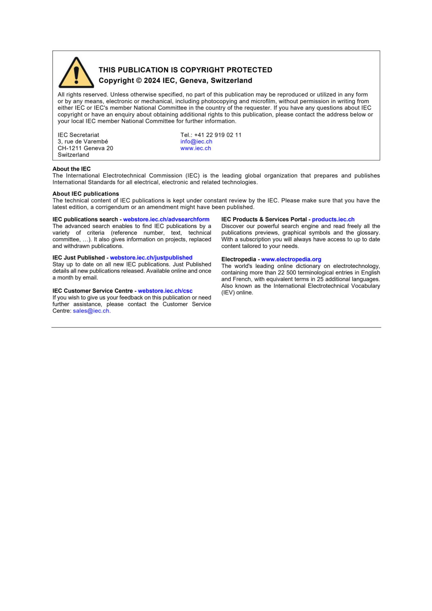 IEC 60092-378 (2024) Electrical Installations in Ships - Part 378 Optical Fiber Cables 船舶电气设备 - 第378部分光纤电缆_2.Png